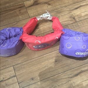 Puddle Jumper Kids Swim Vest - Pink and Purple